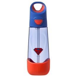 Botella de Tritán con Pajita 600ml - Superman