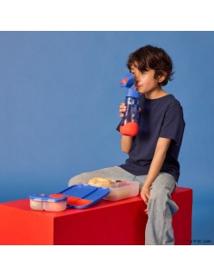 Botella de Tritán con Pajita 600ml - Superman 2