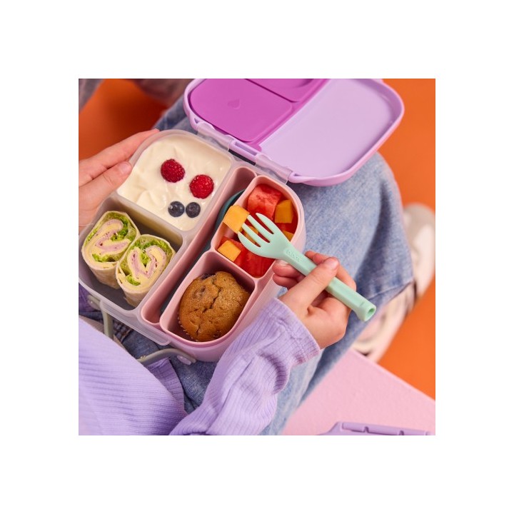 Bandeja organizadora de silicona para fiambrera - Berry