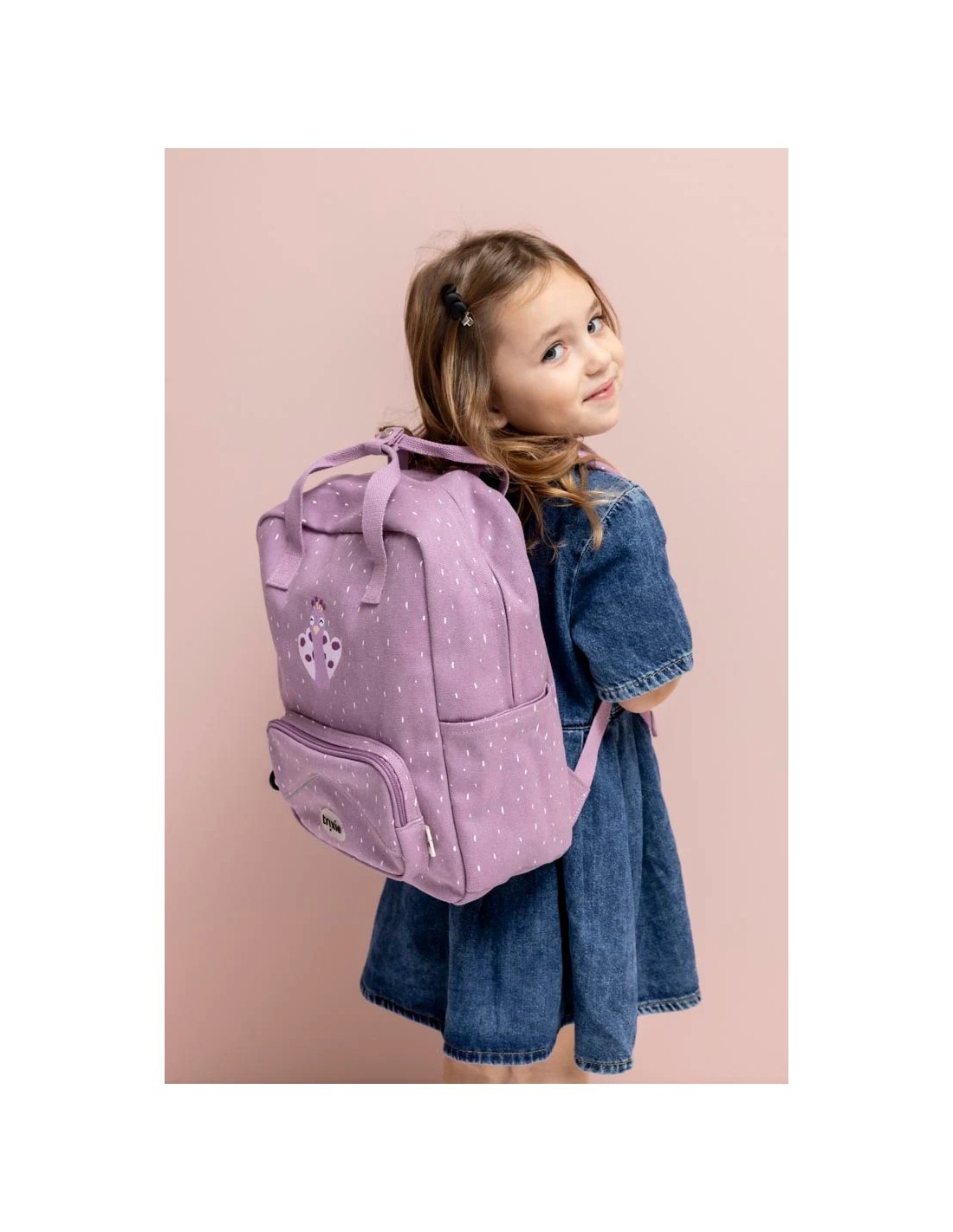 Mochila Personalizable Trixie Grande Pavo Real