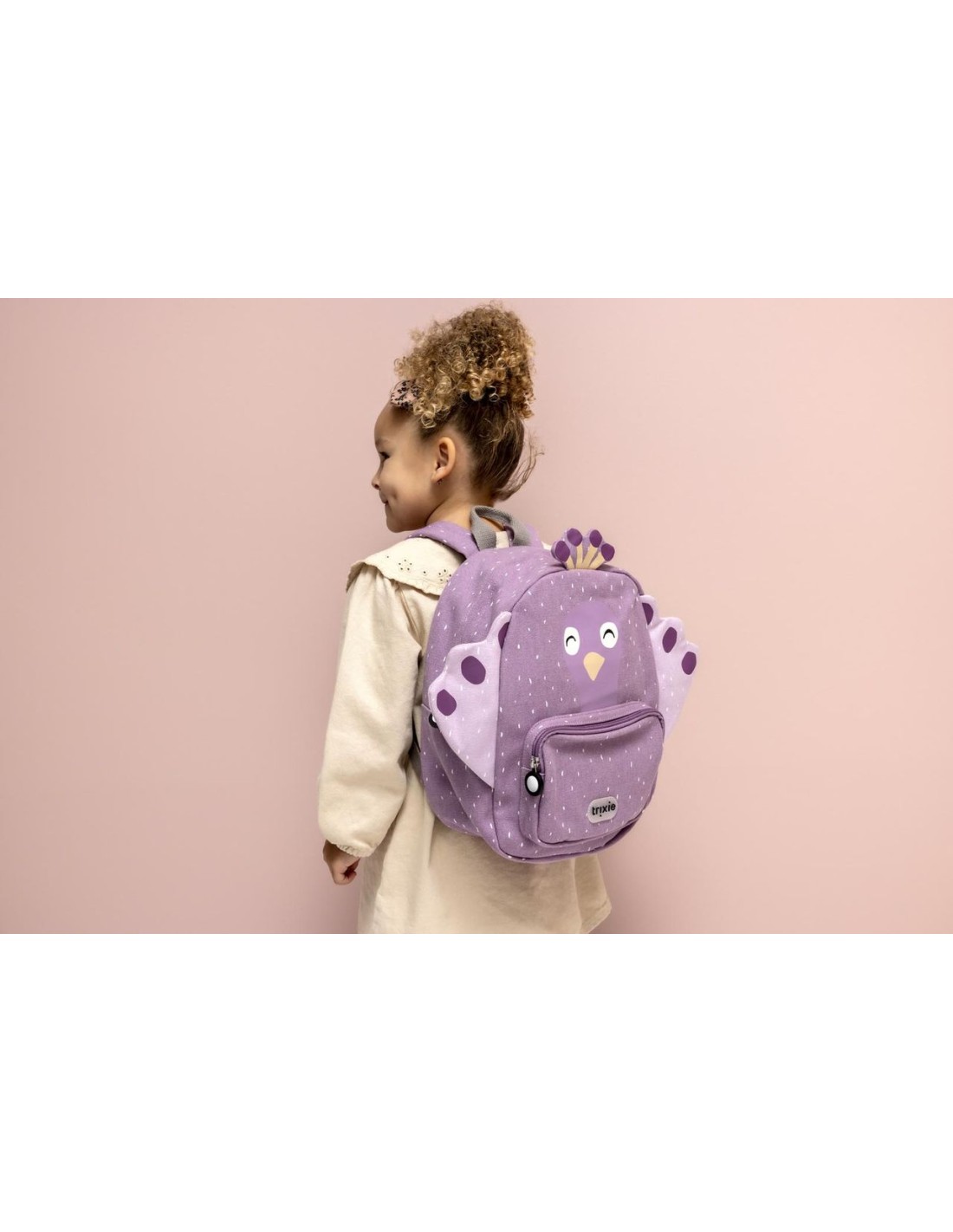 Mochila Personalizable Trixie Pavo Real