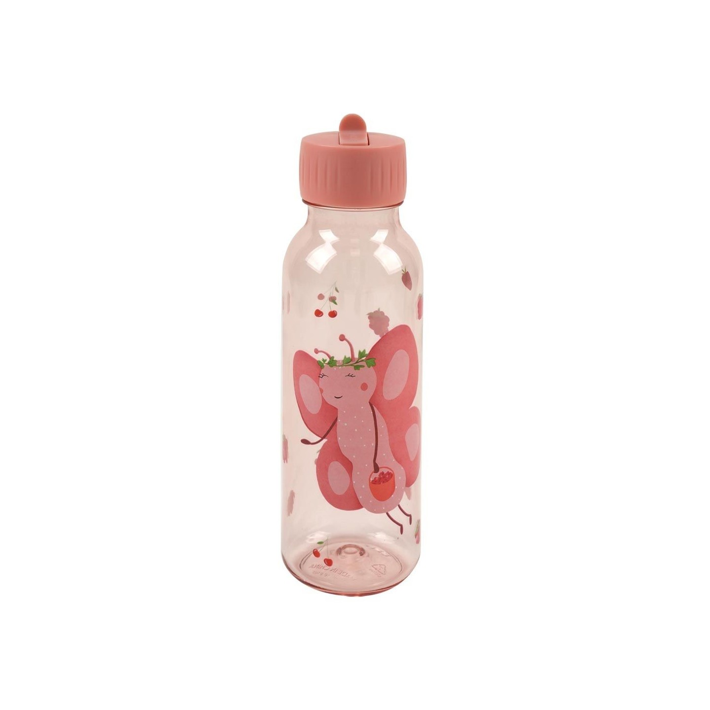 Botella Tritán 500ml Mariposa