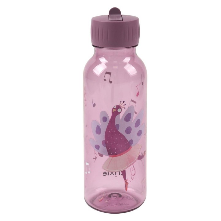 Botella Tritán 500ml Pavo Real