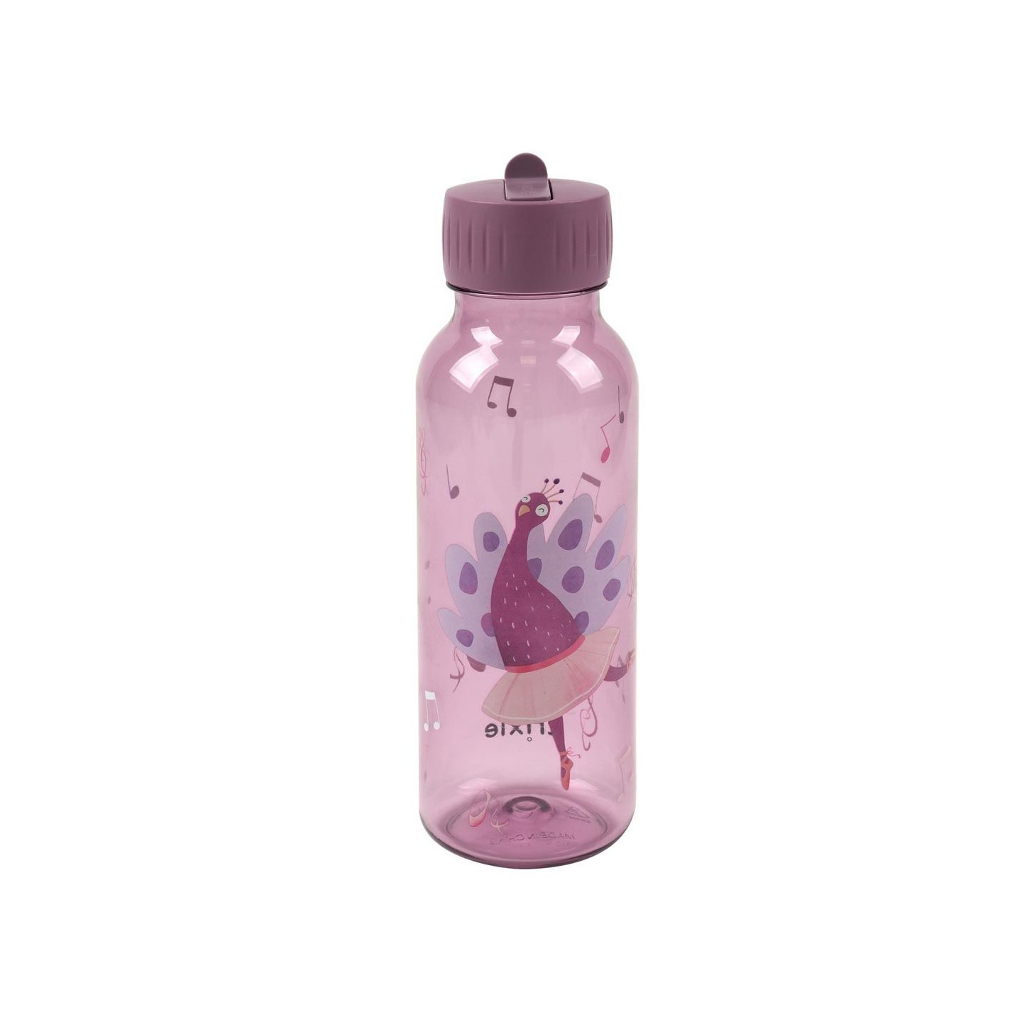 Botella Tritán 500ml Pavo Real