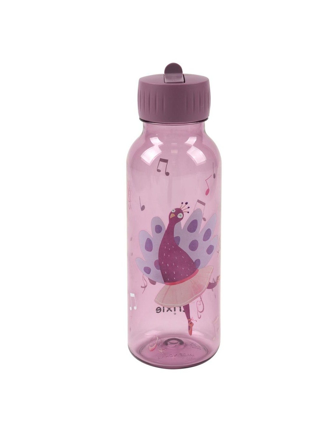 Botella Tritán 500ml Pavo Real