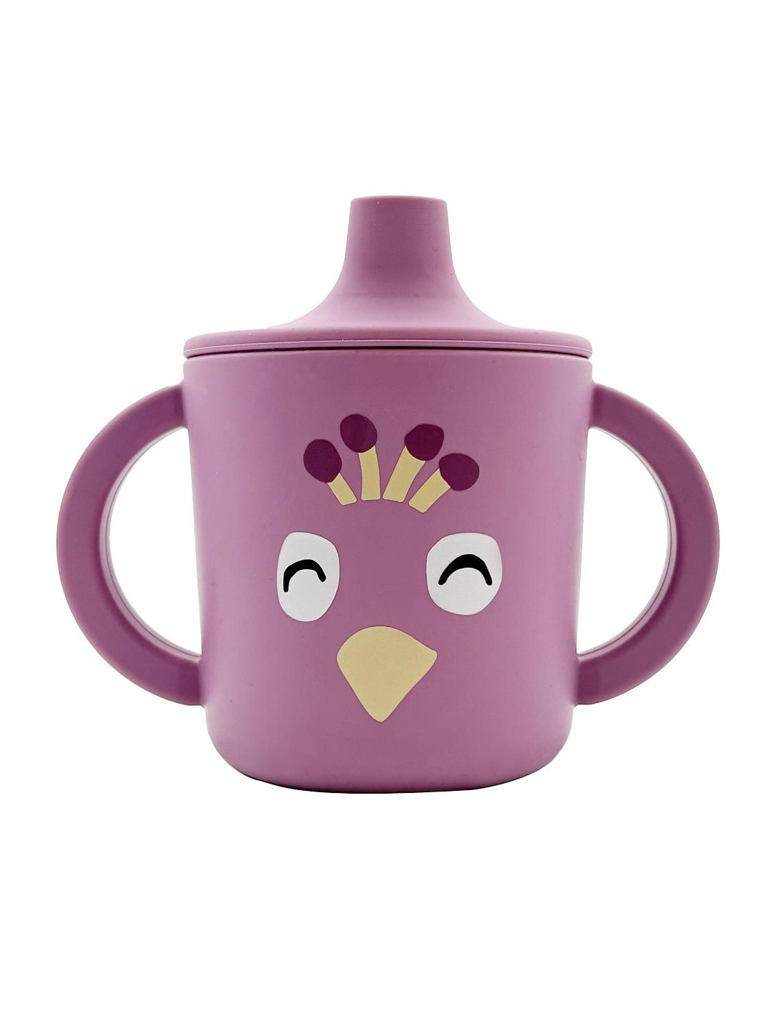 Vaso Aprendizaje Trixie Pavo Real