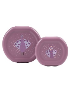 Fiambrera con Clip Trixie Pavo Real 2 Uds.
