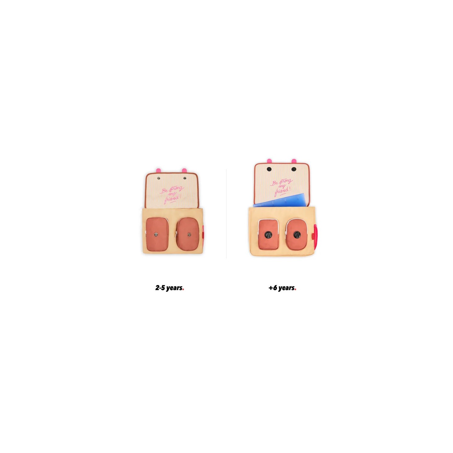 Cartera Escolar 2-5 Años Leopard
