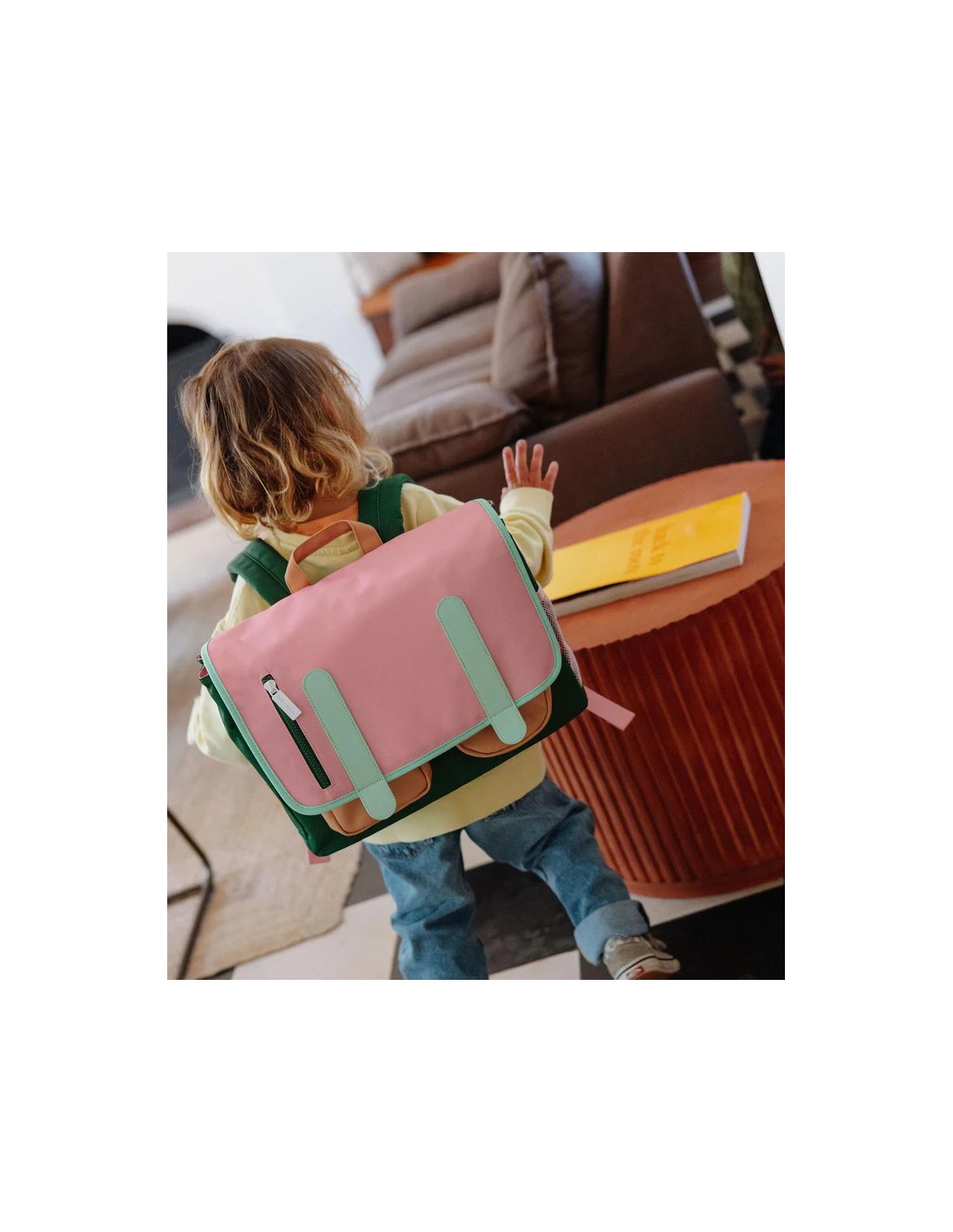 Cartera Escolar 2-5 Años Bubblegum
