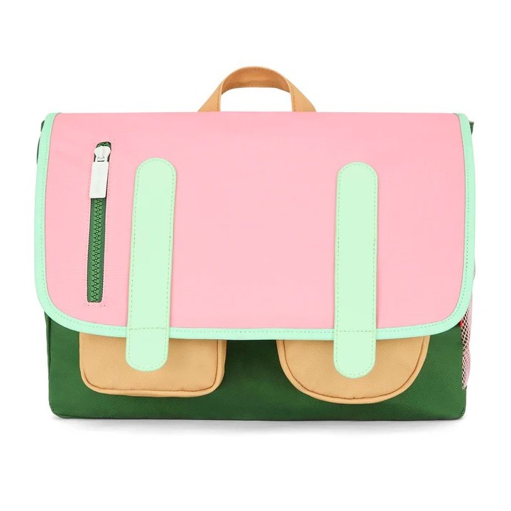 Cartera Escolar +6 Años Bubblegum