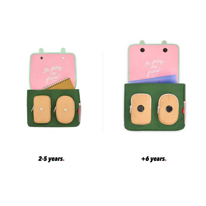 Cartera Escolar +6 Años Bubblegum