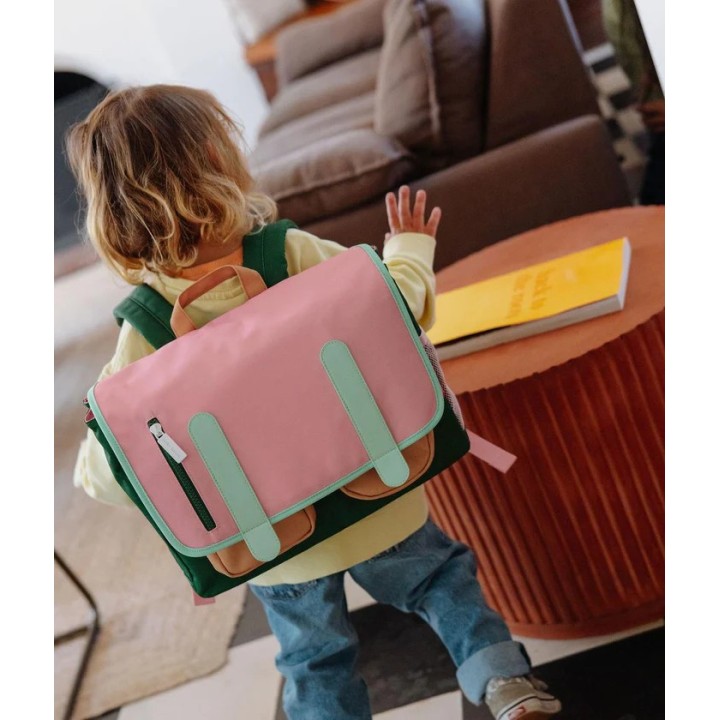 Cartera Escolar +6 Años Bubblegum