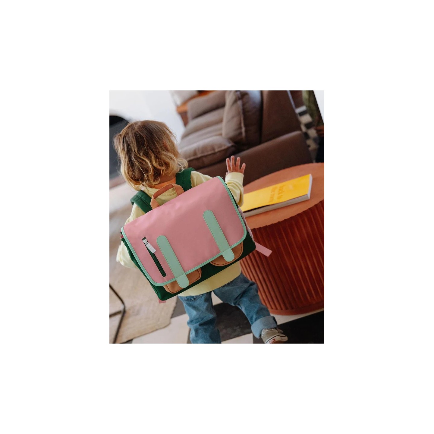 Cartera Escolar +6 Años Bubblegum