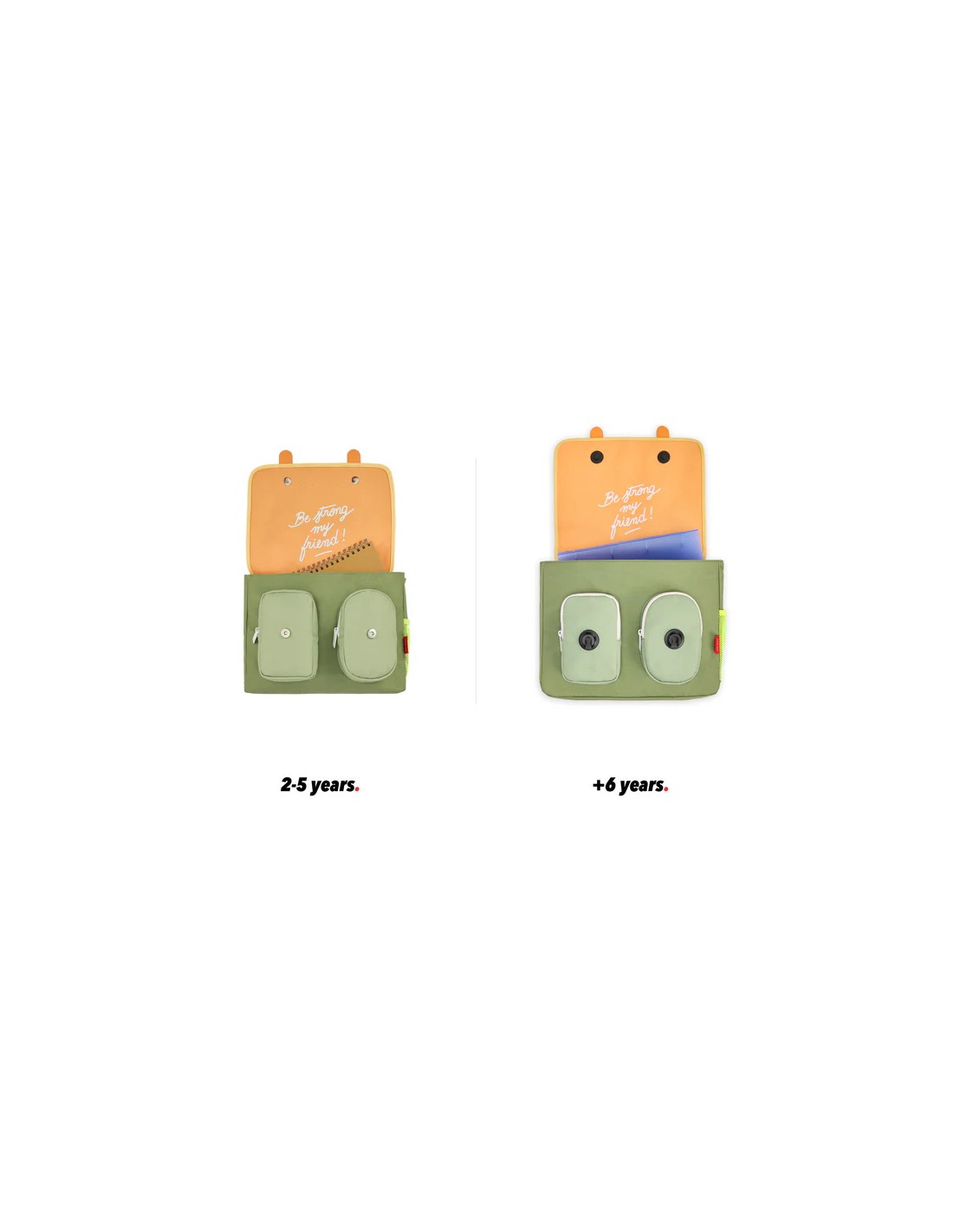 Cartera Escolar 2-5 Años Safari