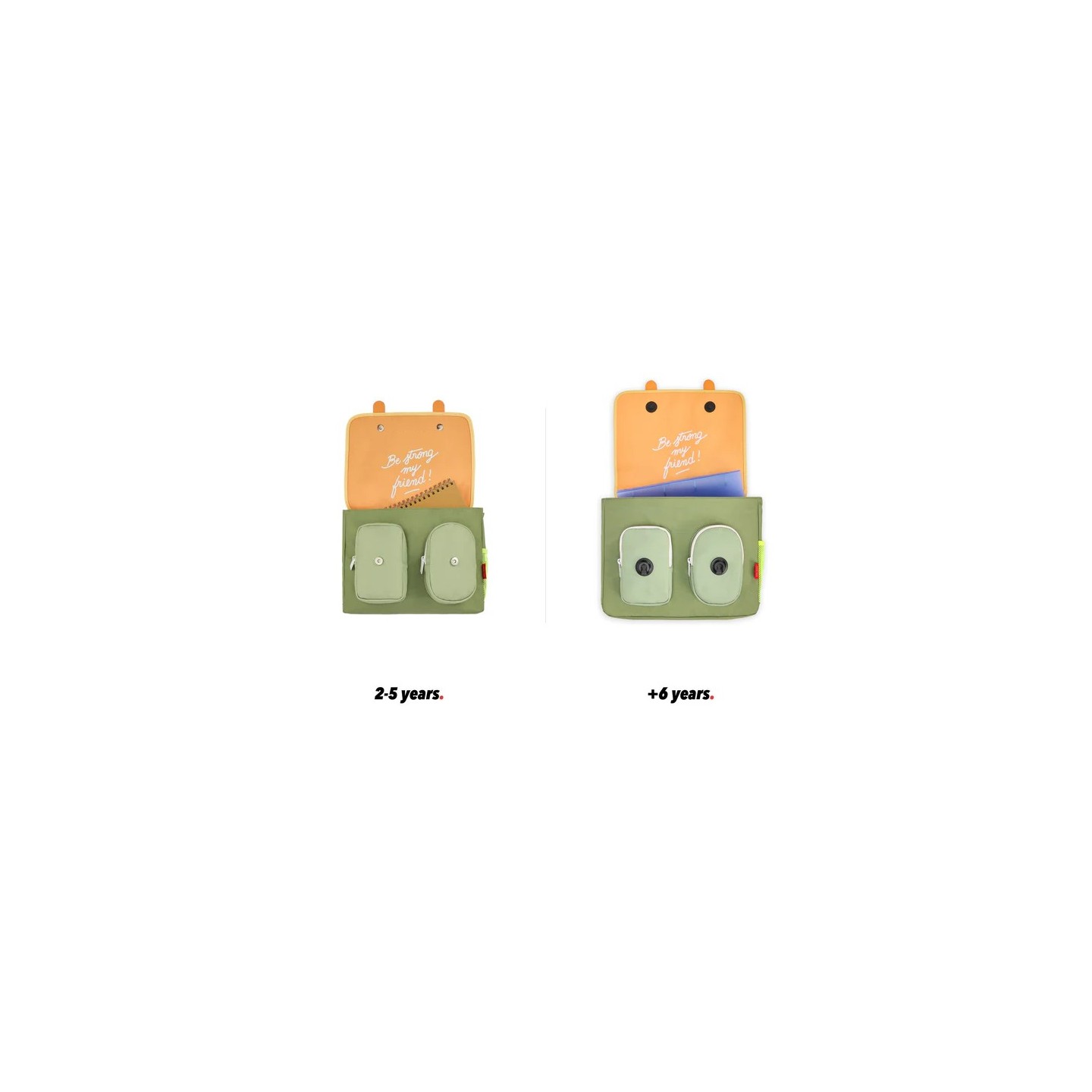 Cartera Escolar +6 Años Safari