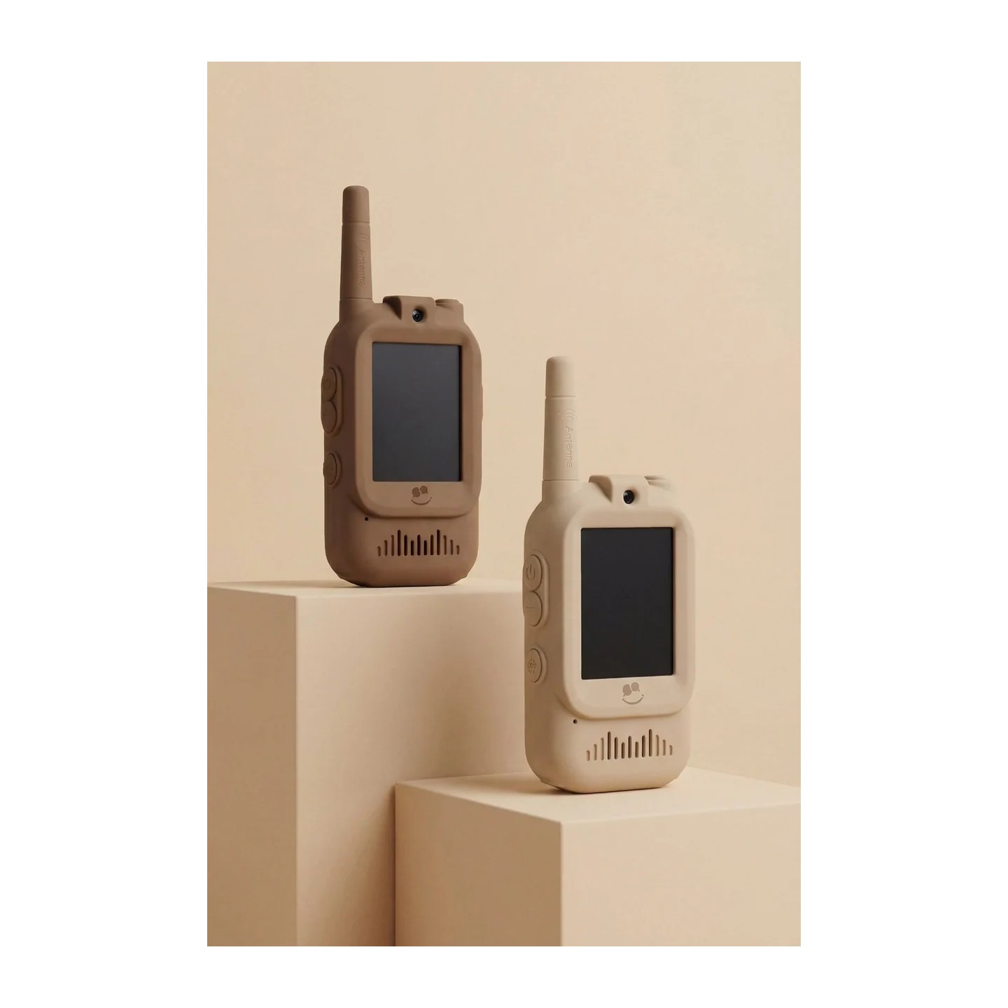 Video Walkie Talkie Beige y Marrón