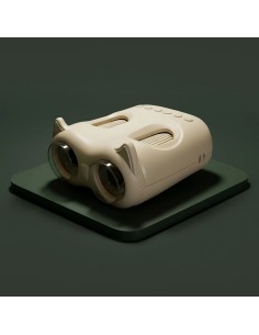 Prismaticos Microscopio con Pantalla Beige