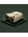 Prismaticos Microscopio con Pantalla Beige