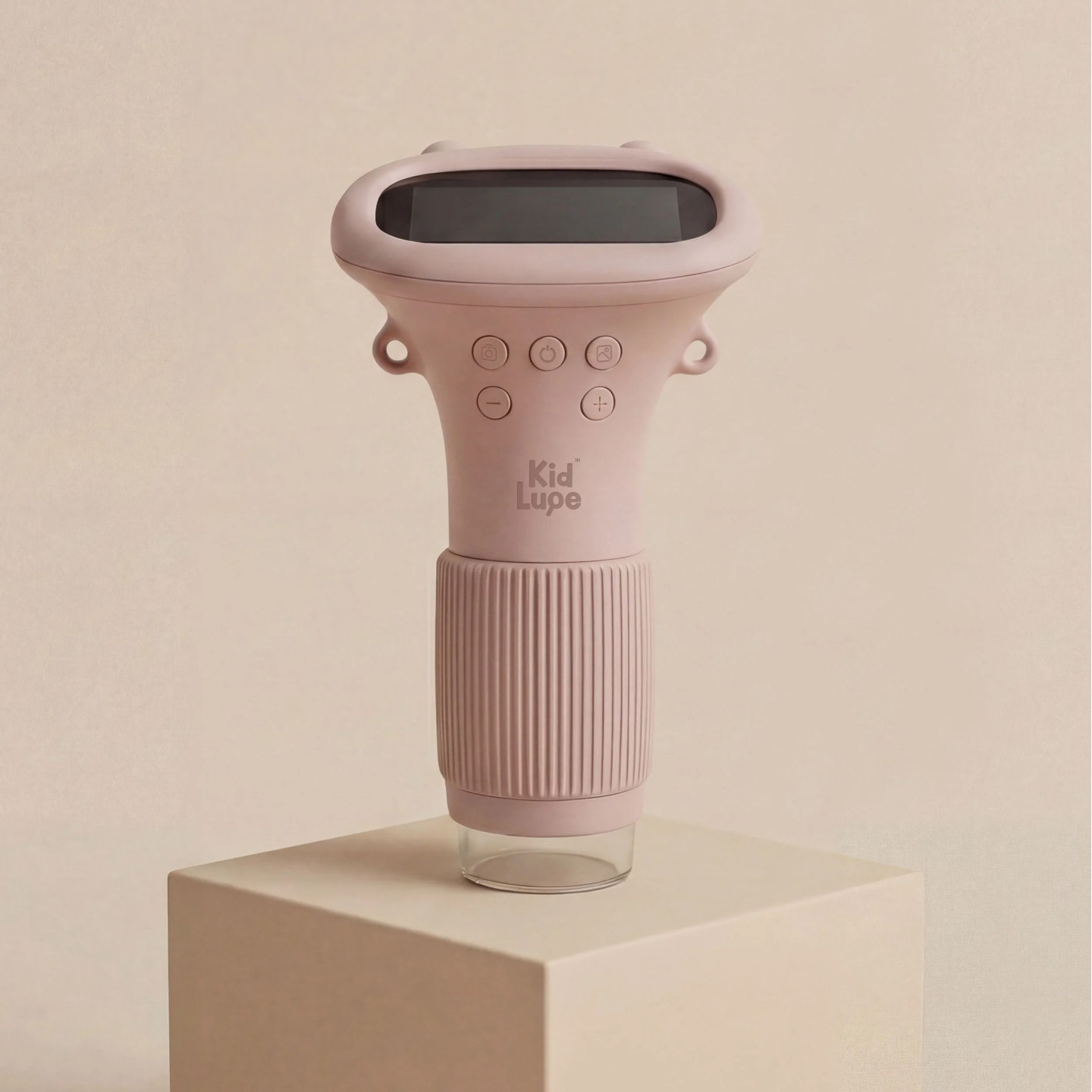 Microscopio Electronico con Pantalla Rosa