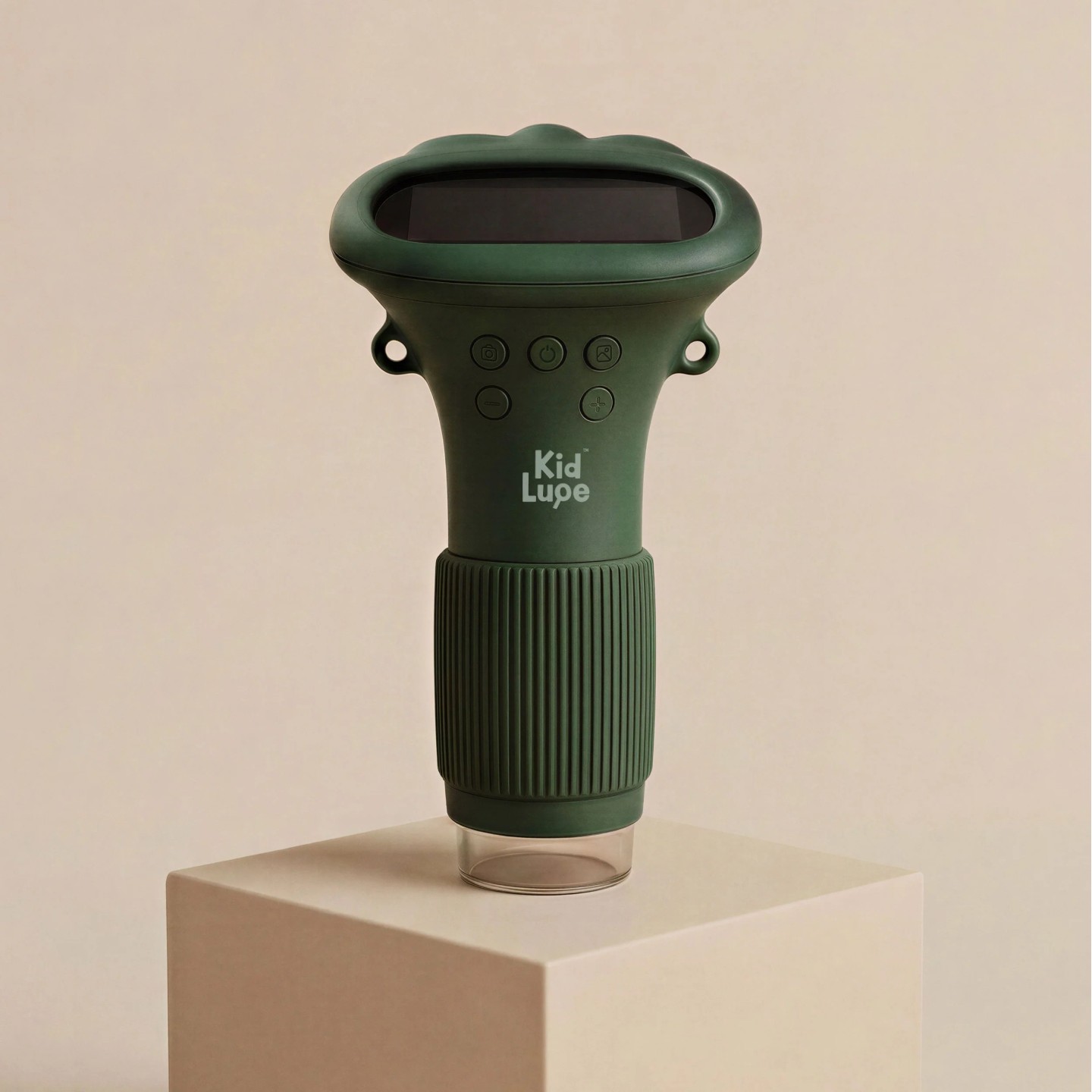 Microscopio Electronico con Pantalla Verde