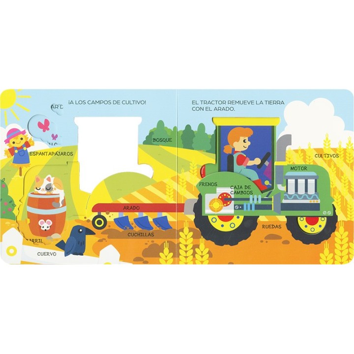 Un tractor por dentro