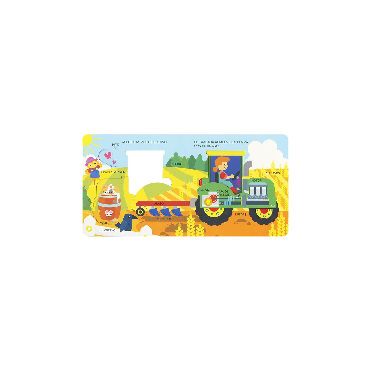 Un tractor por dentro