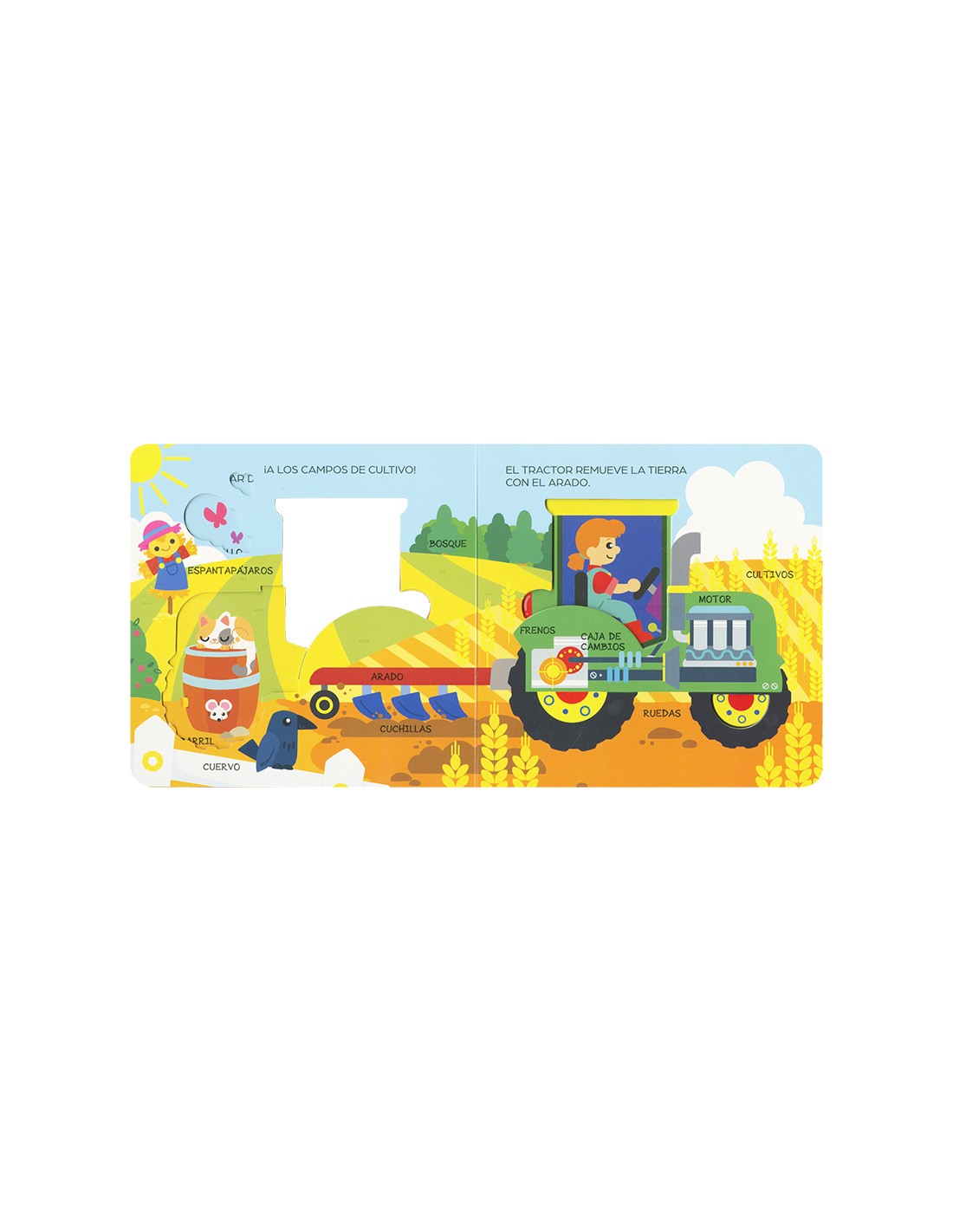 Un tractor por dentro