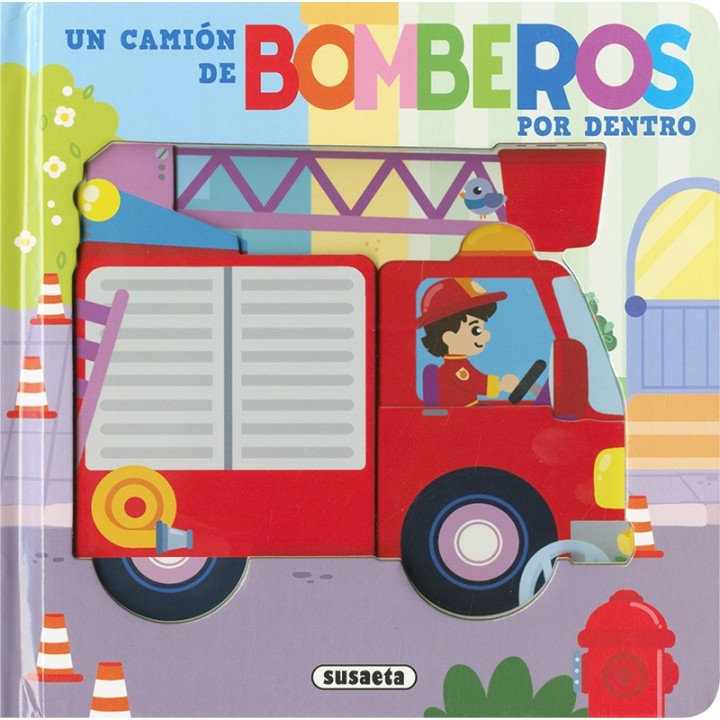 Un camión de bomberos por dentro