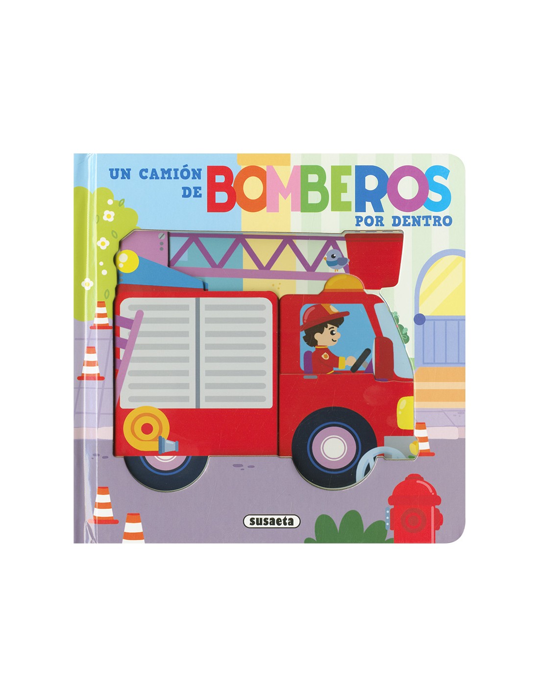 Un camión de bomberos por dentro