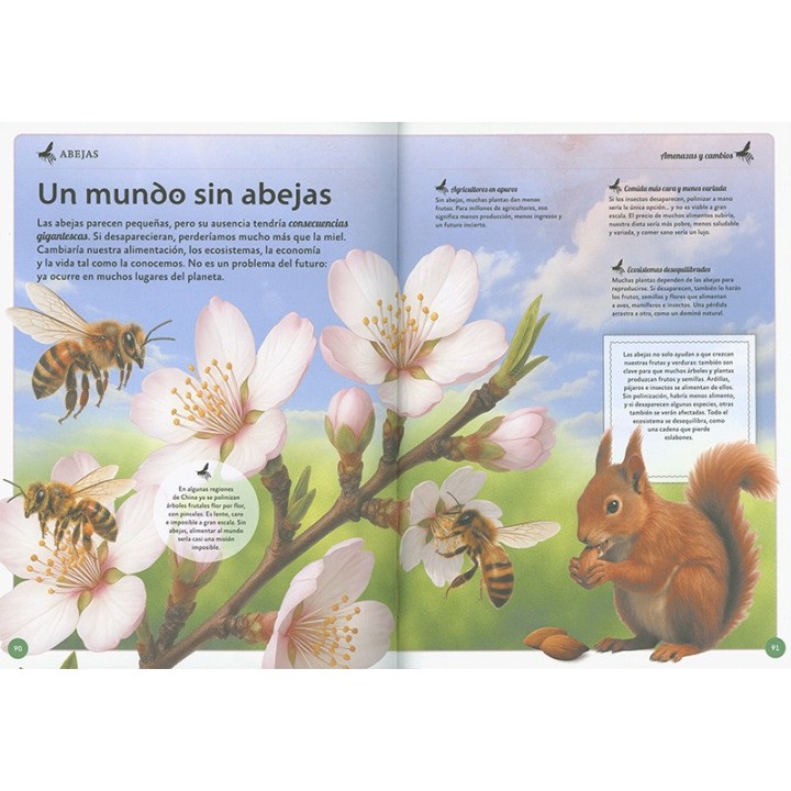 El magnífico libro de las abejas