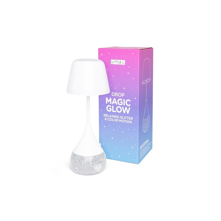 Lámpara de Purpurina Magic Glow Gota