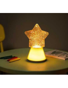 Lámpara de Purpurina Magic Glow Estrella 2