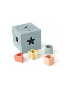 Cubo de formas encajables de silicona