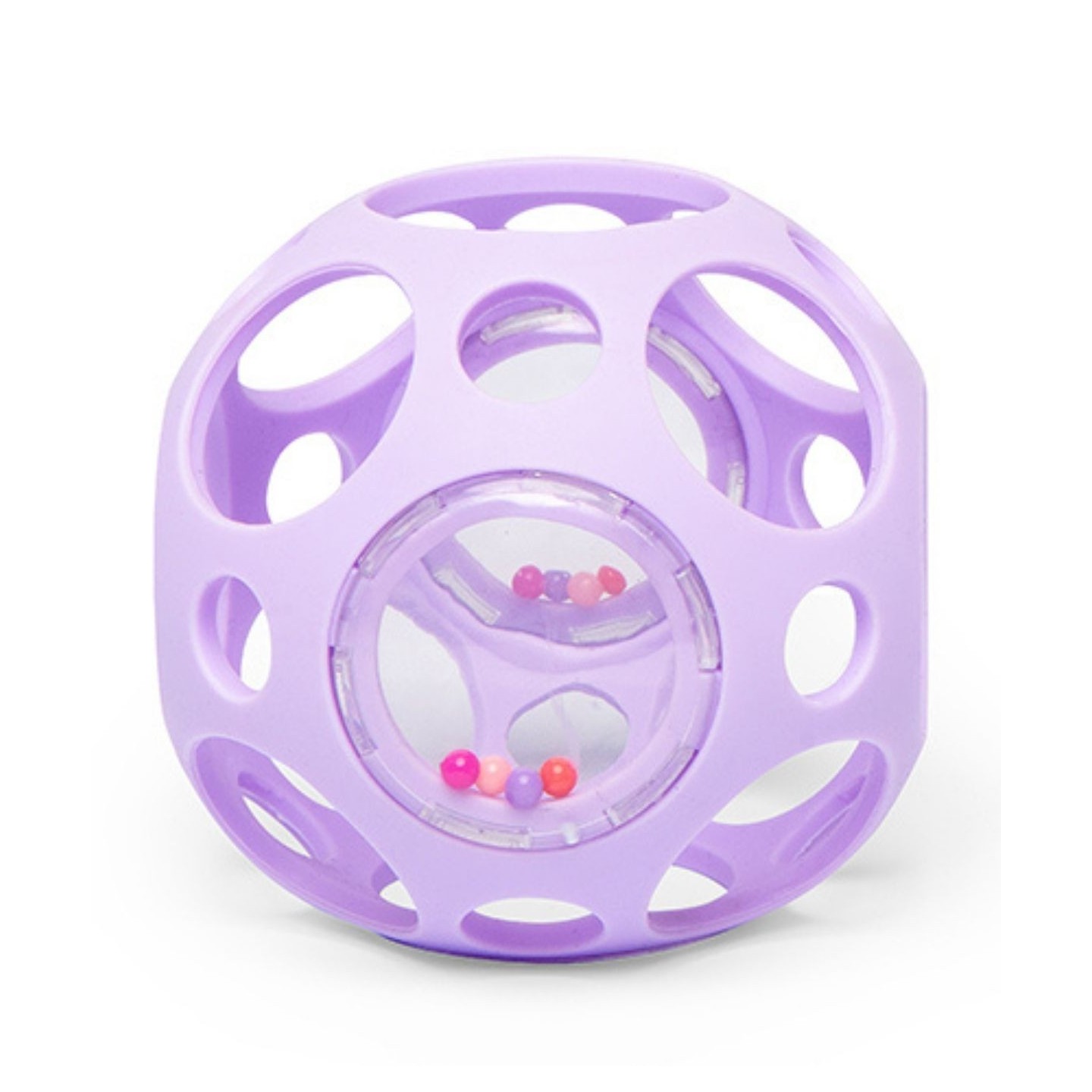 Pelota Sensorial Sonajero Lila
