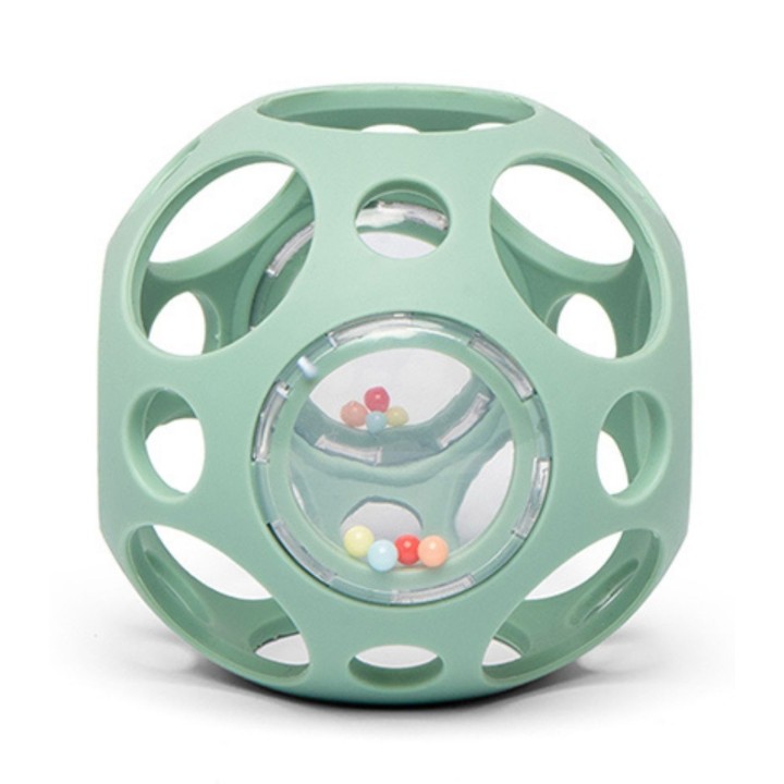 Pelota Sensorial Sonajero Verde