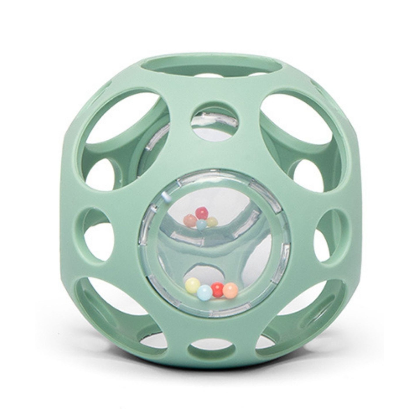 Pelota Sensorial Sonajero Verde
