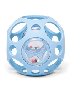 Pelota Sensorial Sonajero Azul