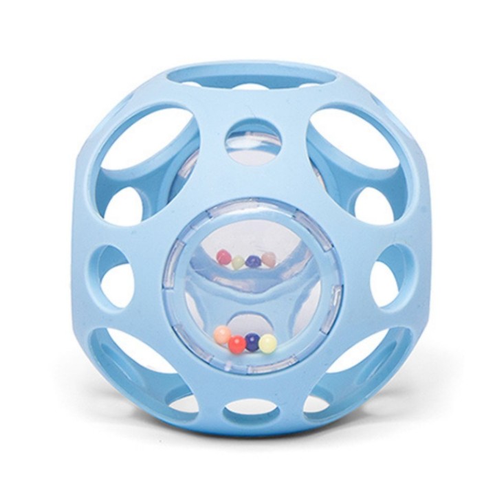 Pelota Sensorial Sonajero Azul