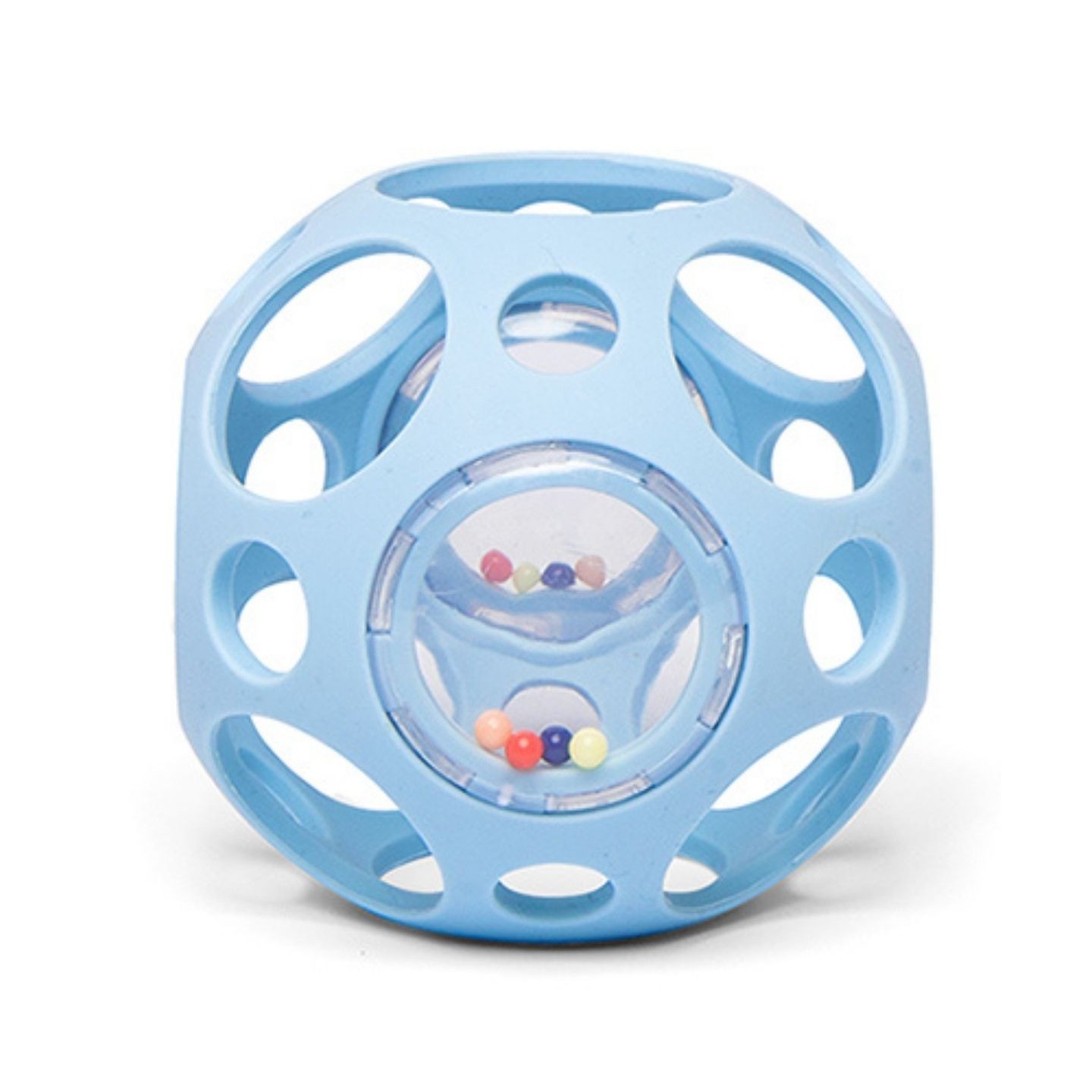 Pelota Sensorial Sonajero Azul