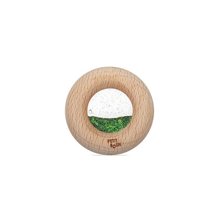 Sonajero Sensorial Calm Donut Green