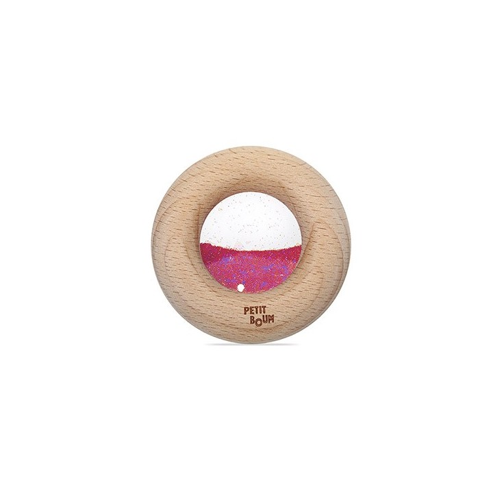 Sonajero Sensorial Calm Donut Pink