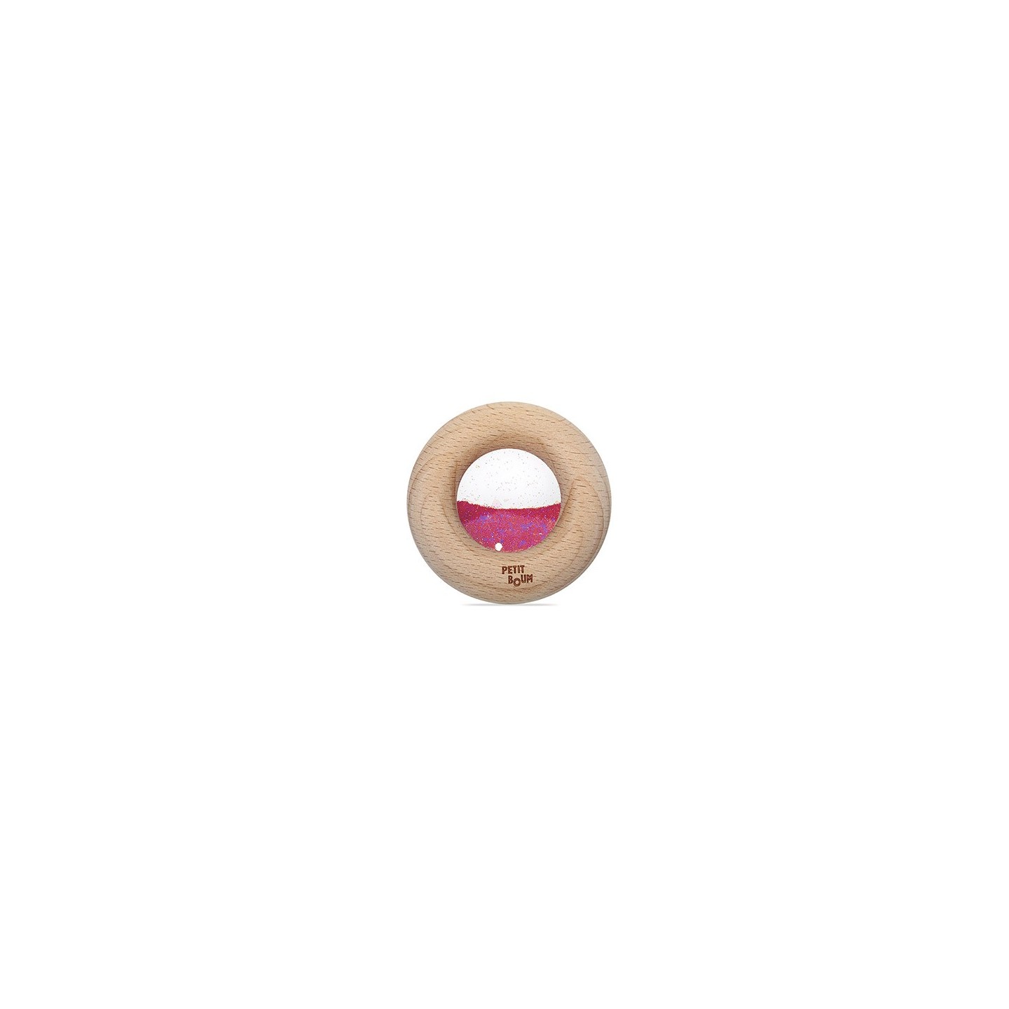 Sonajero Sensorial Calm Donut Pink