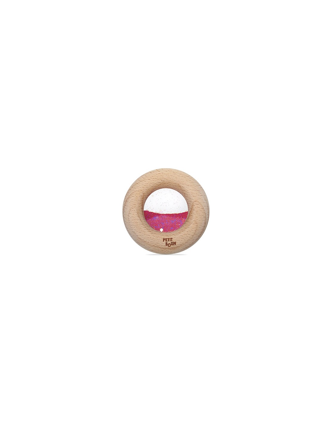 Sonajero Sensorial Calm Donut Pink