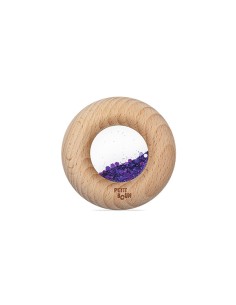 Sonajero Sensorial Calm Donut Purple