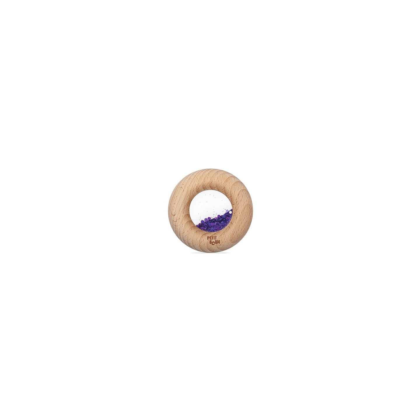 Sonajero Sensorial Calm Donut Purple