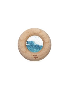 Sonajero Sensorial Calm Donut Turquoise