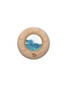Sonajero Sensorial Calm Donut Turquoise