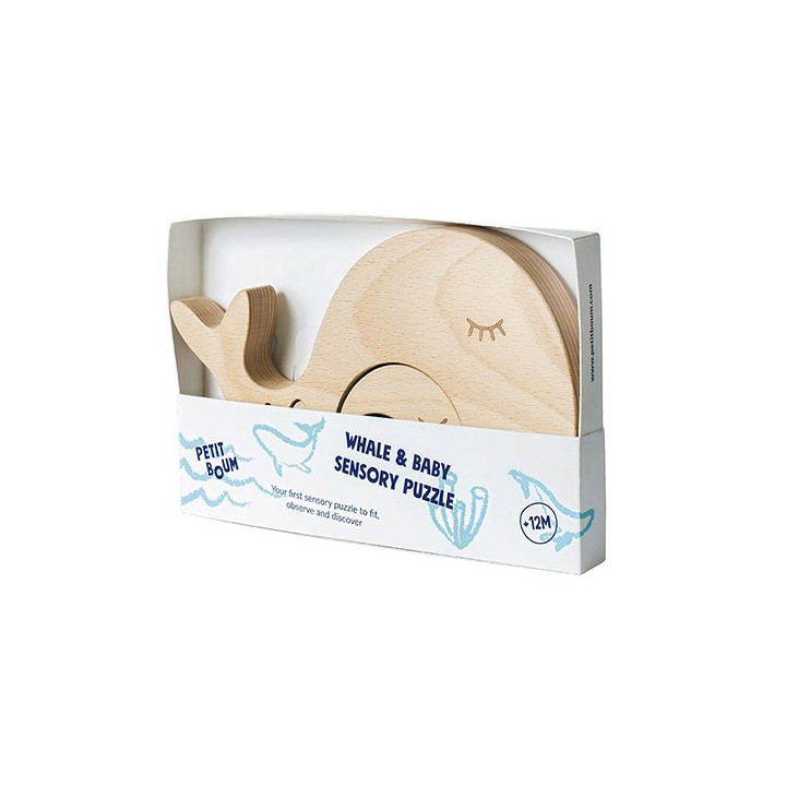Puzle Sensorial Ballena y Cría