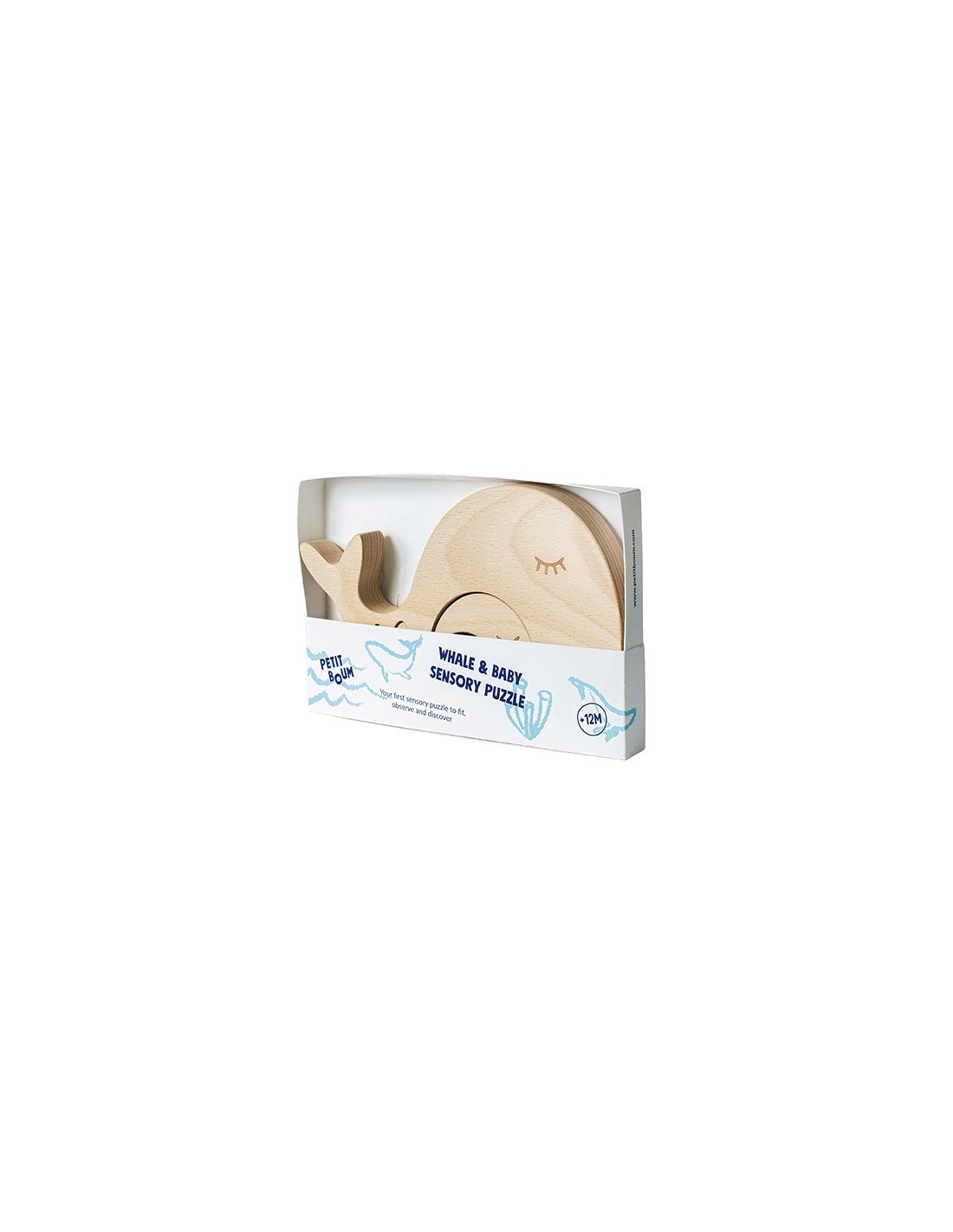 Puzle Sensorial Ballena y Cría