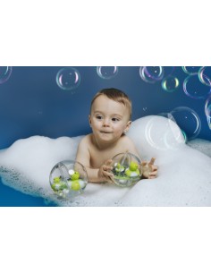 Pelota Sensorial Flotante Happy Bubbles Froggies 2